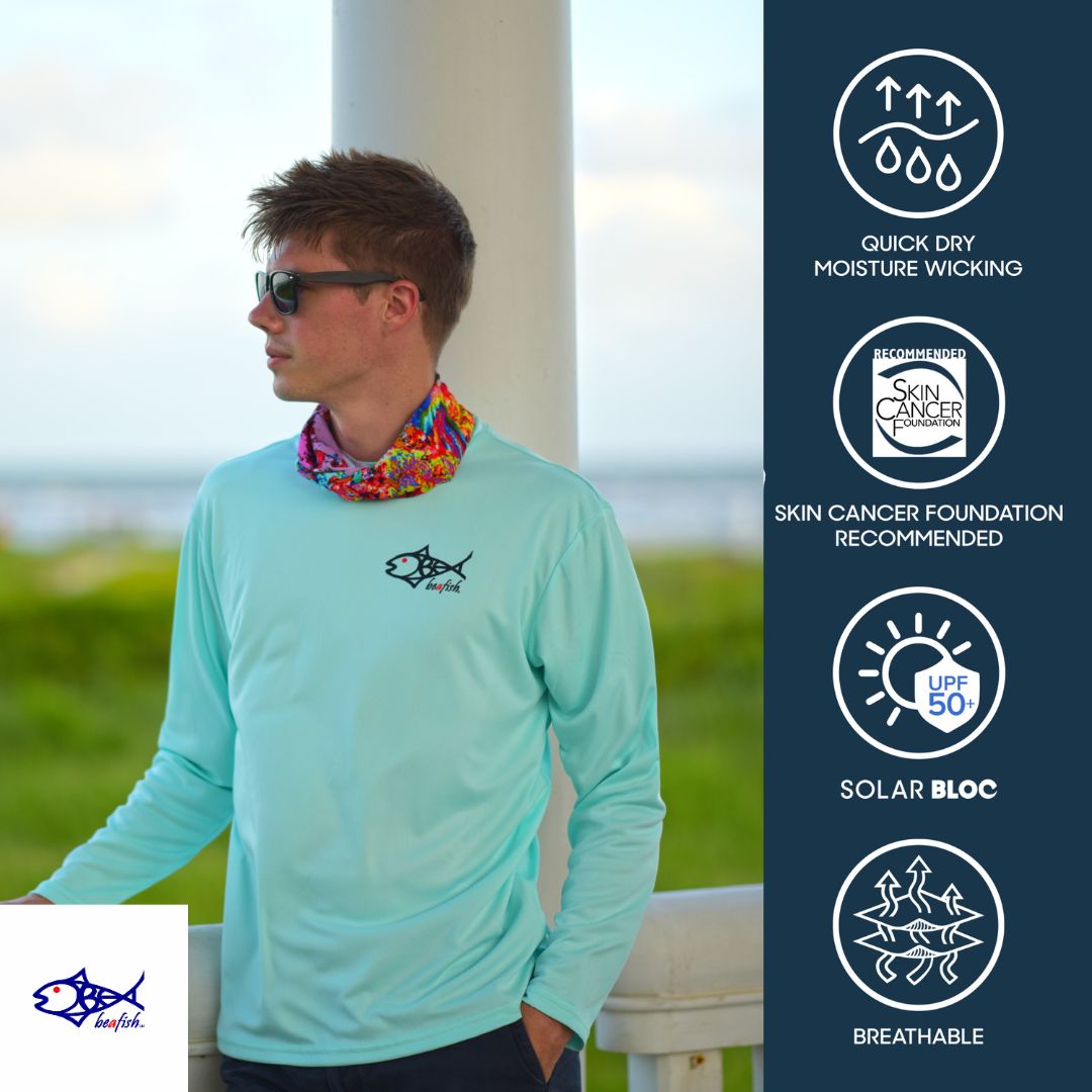 Kids Santiago Snapper UPF 50+ Performance Fishing Shirt