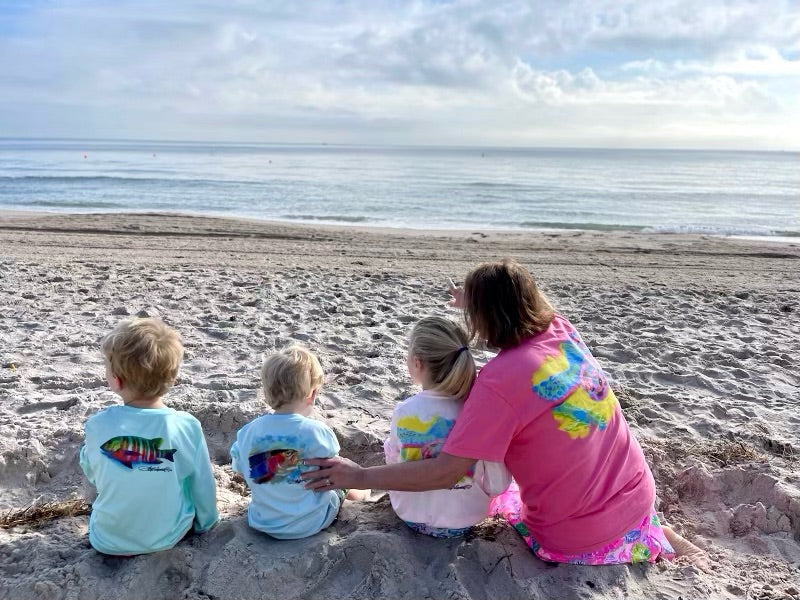 Santiago Snapper Kids Performance Fishing Shirt UPF 50+ Sun Protecting