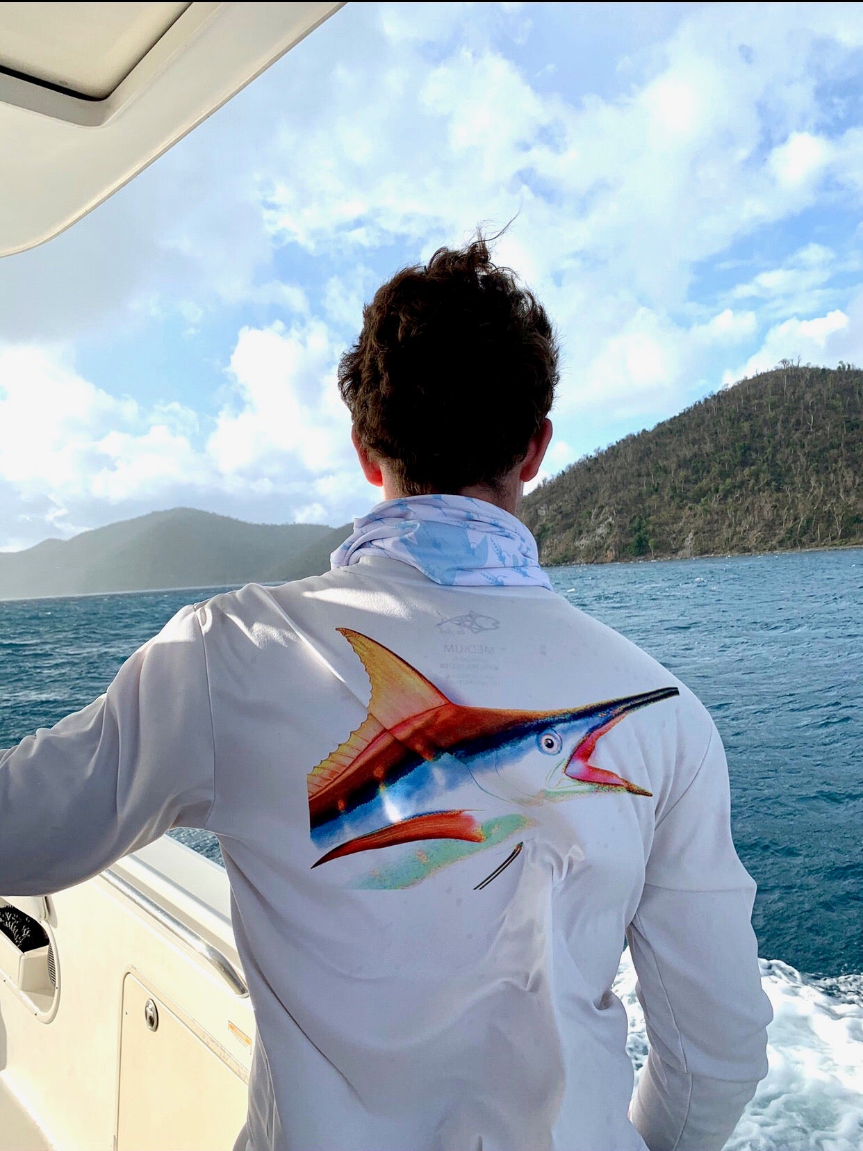 Marlin Performance Fishing Shirt with UPF 50+ Sun Protection