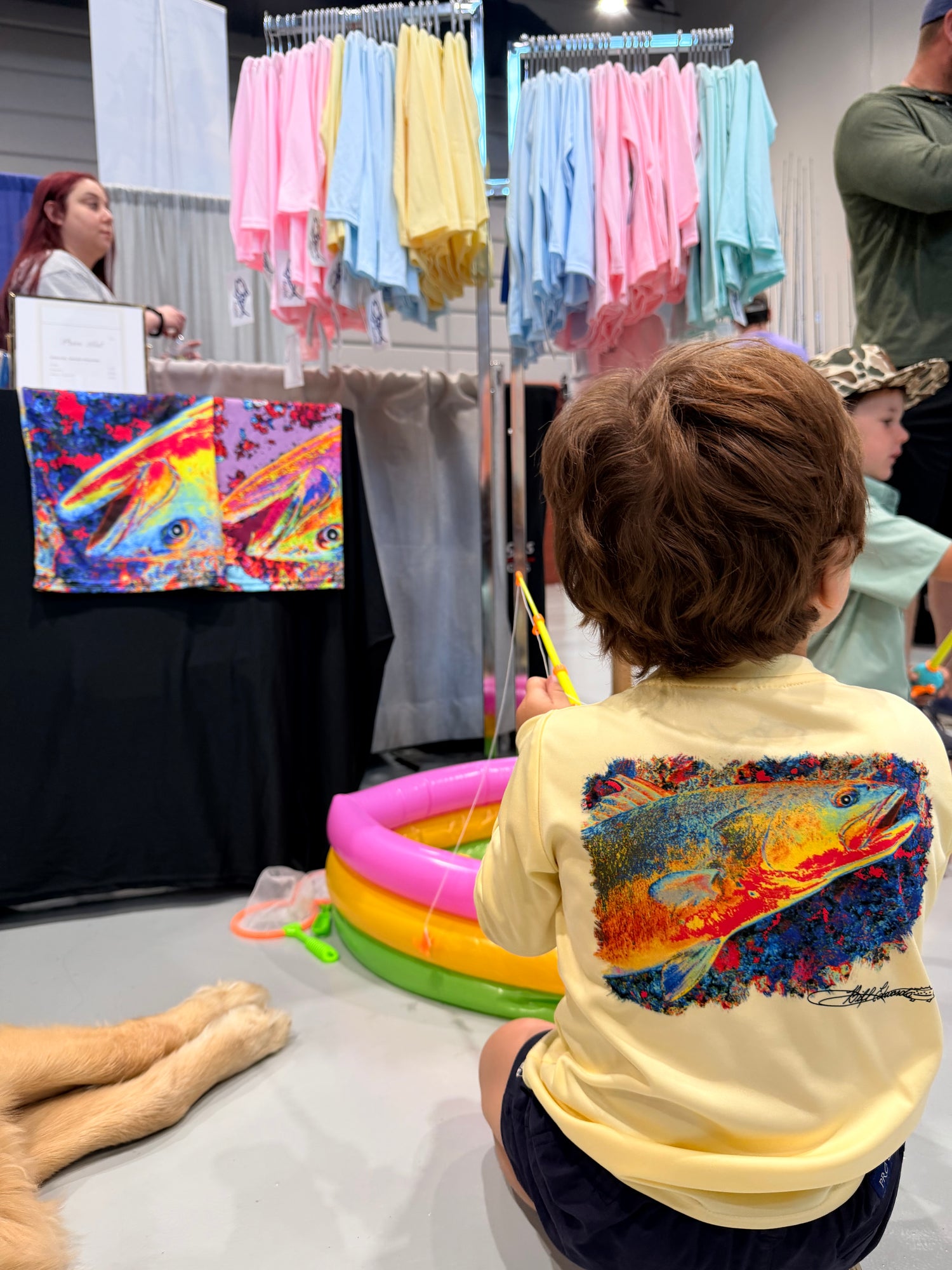 Speckled Trout Performance Fishing Shirt