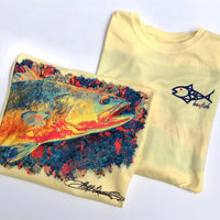 Adults Speckled Trout Performance Fishing Shirt