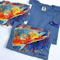 Speckled Trout  Comfort Colors Fishing T-Shirt