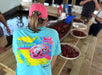Sea Turtle – Comfort Color Cotton T-Shirt (Pink or Blue)