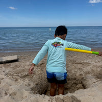 Kids Santiago Snapper UPF 50+ Performance Fishing Shirt