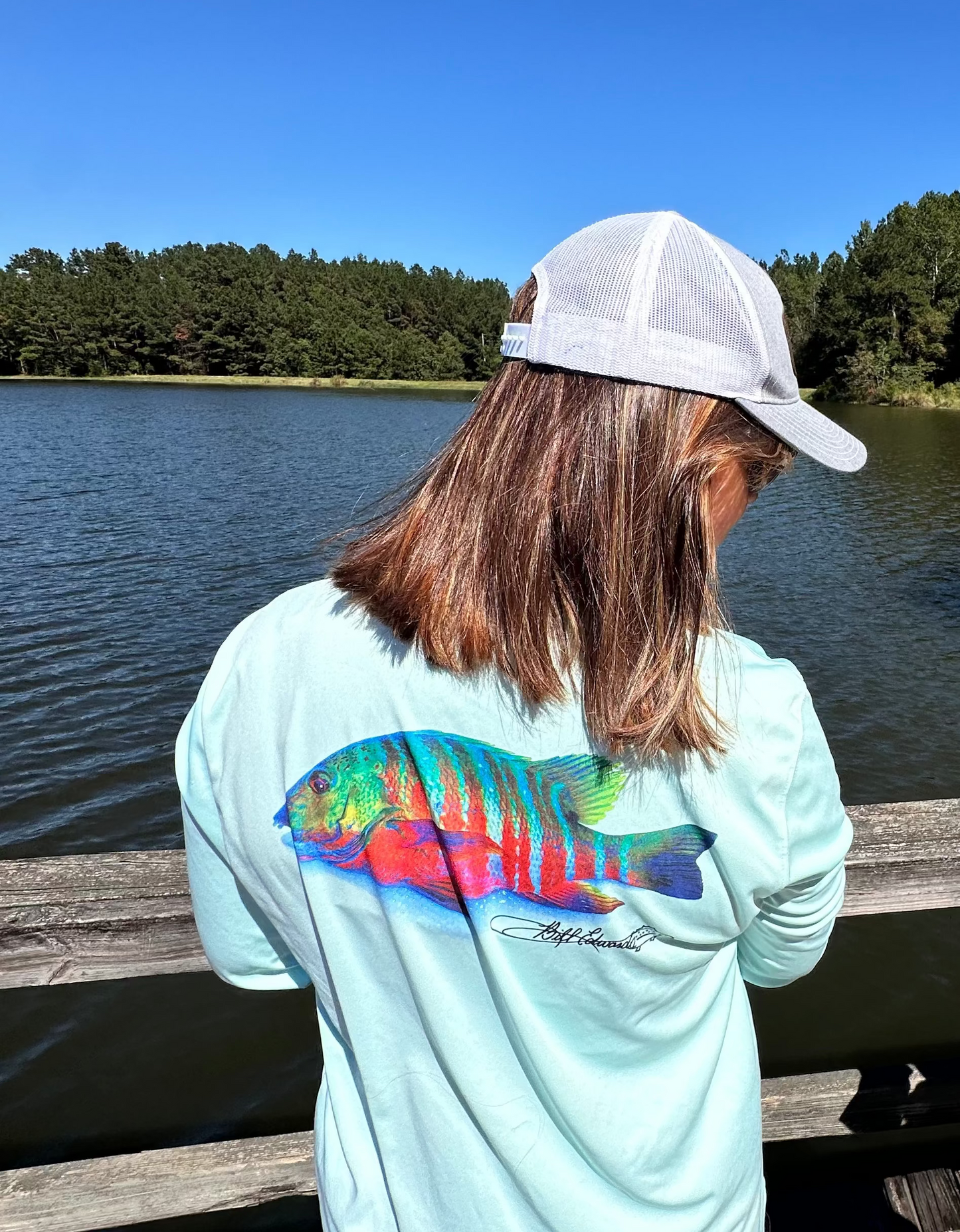 Adults Santiago Snapper UPF 50+ Performance Fishing Shirt
