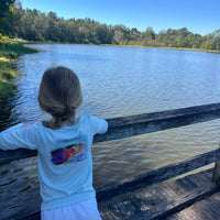 Kids Rainbow Trout UPF 50+ Performance Fishing Shirt