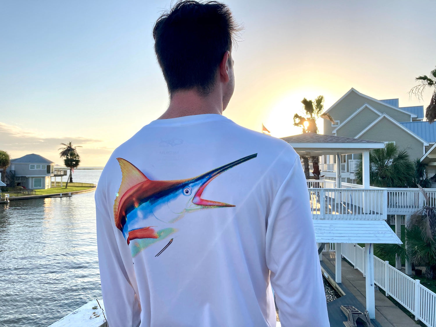 Marlin Performance Fishing Shirt with UPF 50+ Sun Protection