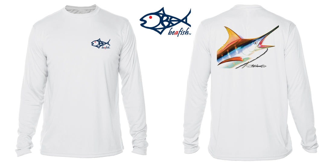 Marlin Performance Fishing Shirt with UPF 50+ Sun Protection