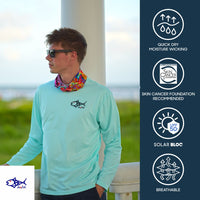 Kids Santiago Snapper UPF 50+ Performance Fishing Shirt