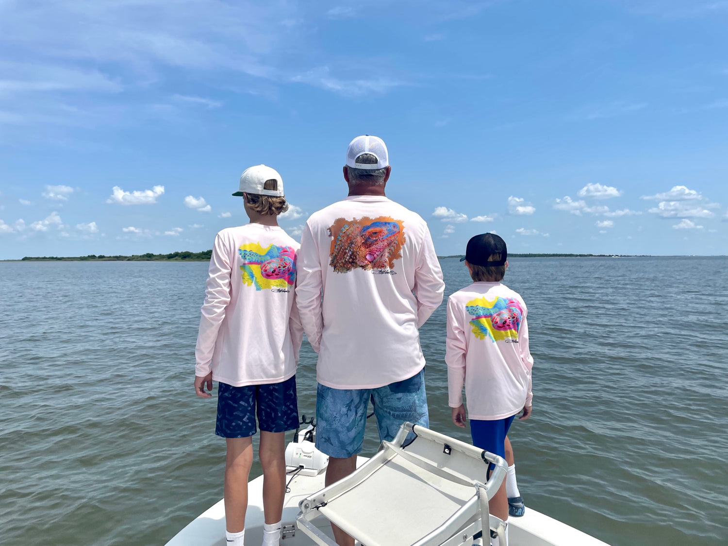 Mr. Turtlehead Kids Performance Fishing Shirt UPF 50+ Sun Protection
