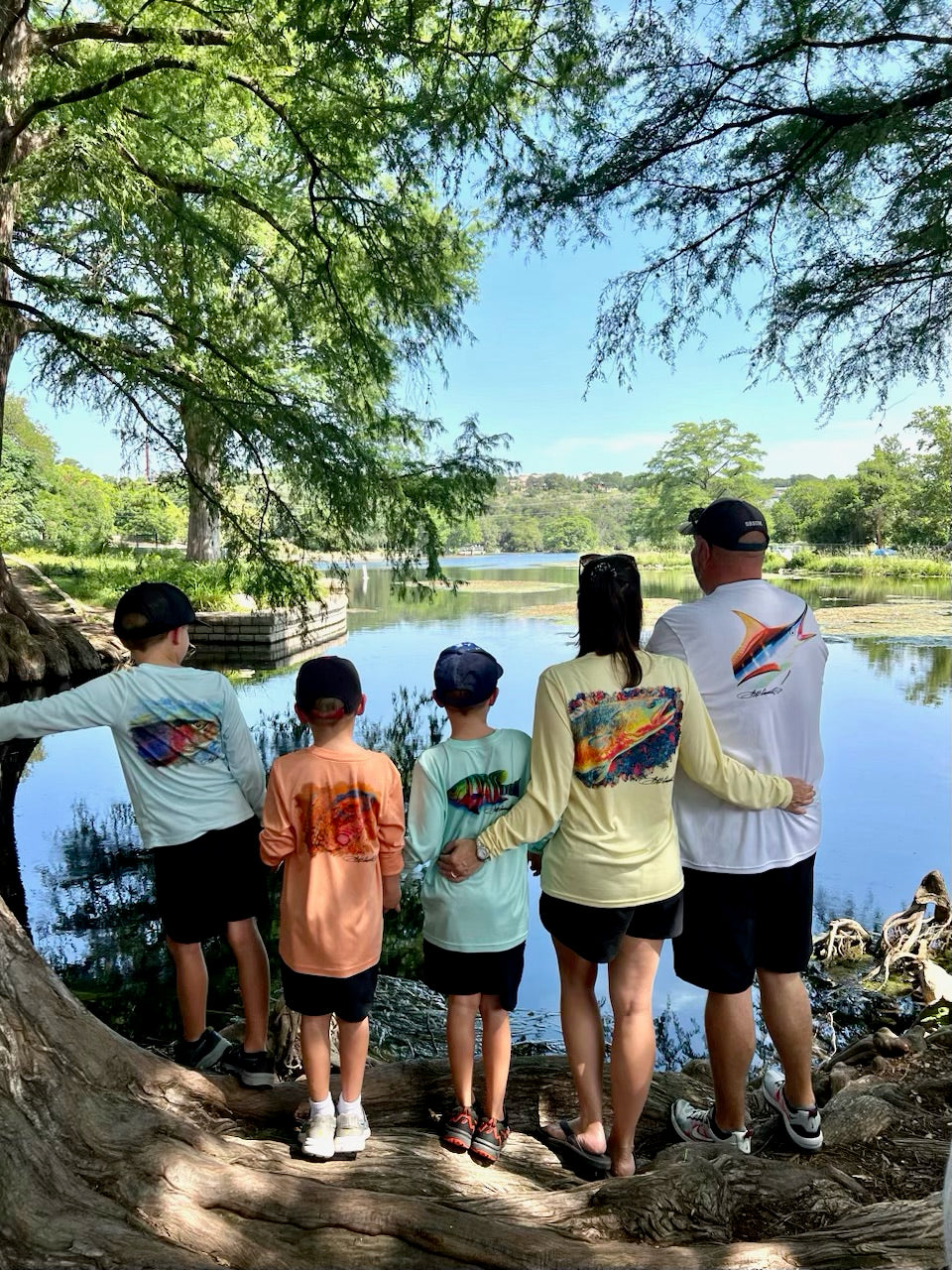 Adults Speckled Trout Performance Fishing Shirt